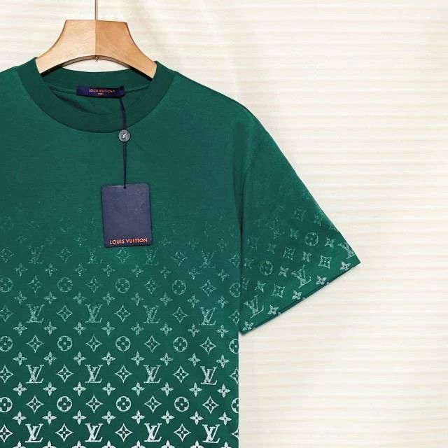 Vintage Louis Vuitton Gradient Logo T-shirt - dmc Size US M / EU 48-50 / 2 - 3 Thumbnail