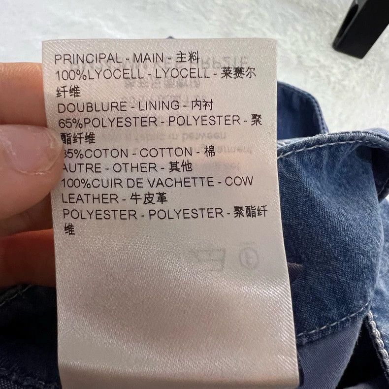 Louis Vuitton LV Pearl Button Flared Denim Pants Size 48 - dmc Size US 38 / EU 54 - 5 Thumbnail