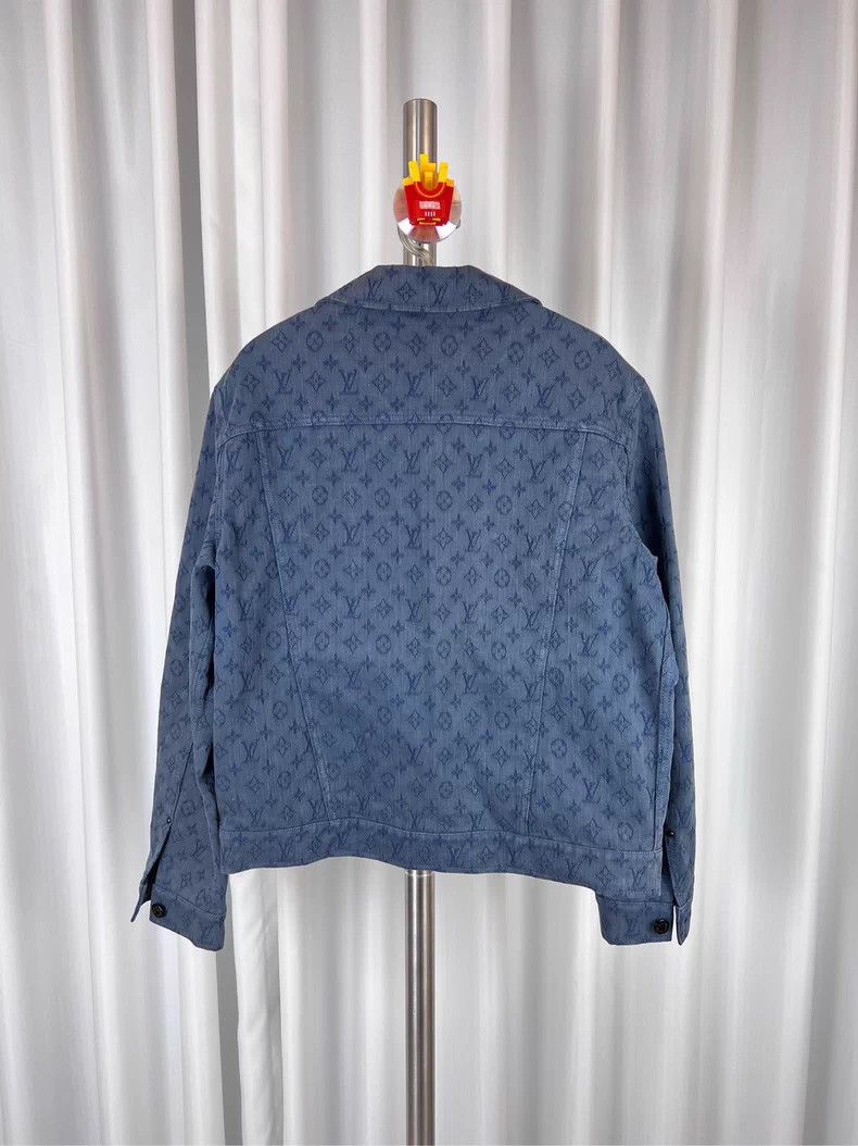 Louis Vuitton Louis Vuitton Blue Denim Jacket - dmc Size US M / EU 48-50 / 2 - 2 Thumbnail