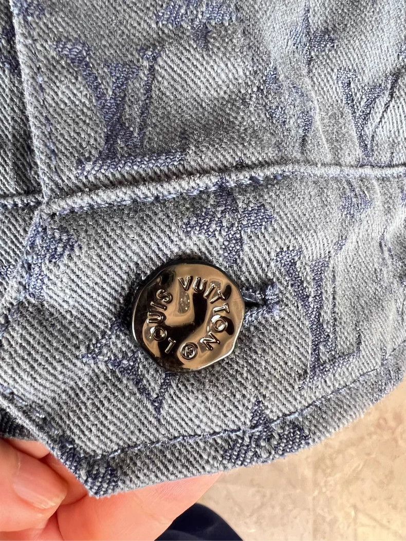Louis Vuitton Louis Vuitton Blue Denim Jacket - dmc Size US M / EU 48-50 / 2 - 6 Thumbnail