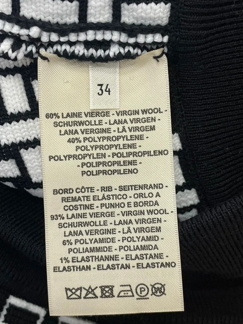 Hermes Hermes Black and White Mosaic Lapel Zip Jacket Coat - dmc Size US M / EU 48-50 / 2 - 5 Thumbnail