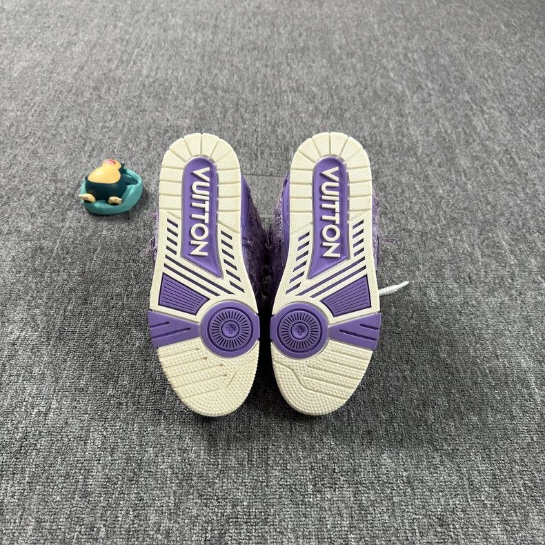 Louis Vuitton LV Skate Purple Casual Sneakers - dmc Size US 6 / EU 39 - 4 Thumbnail