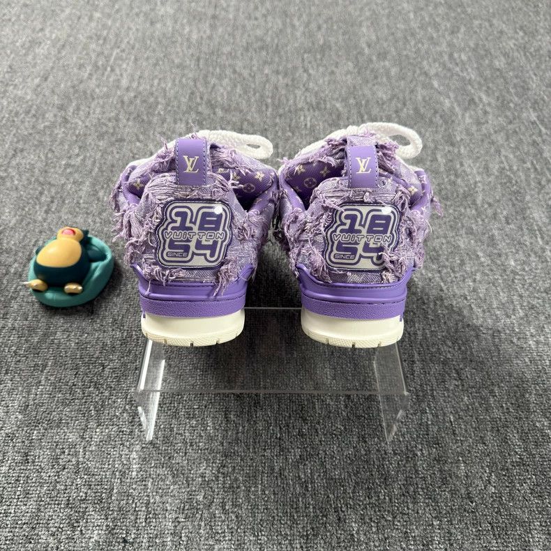 Louis Vuitton LV Skate Purple Casual Sneakers - dmc Size US 6 / EU 39 - 3 Thumbnail