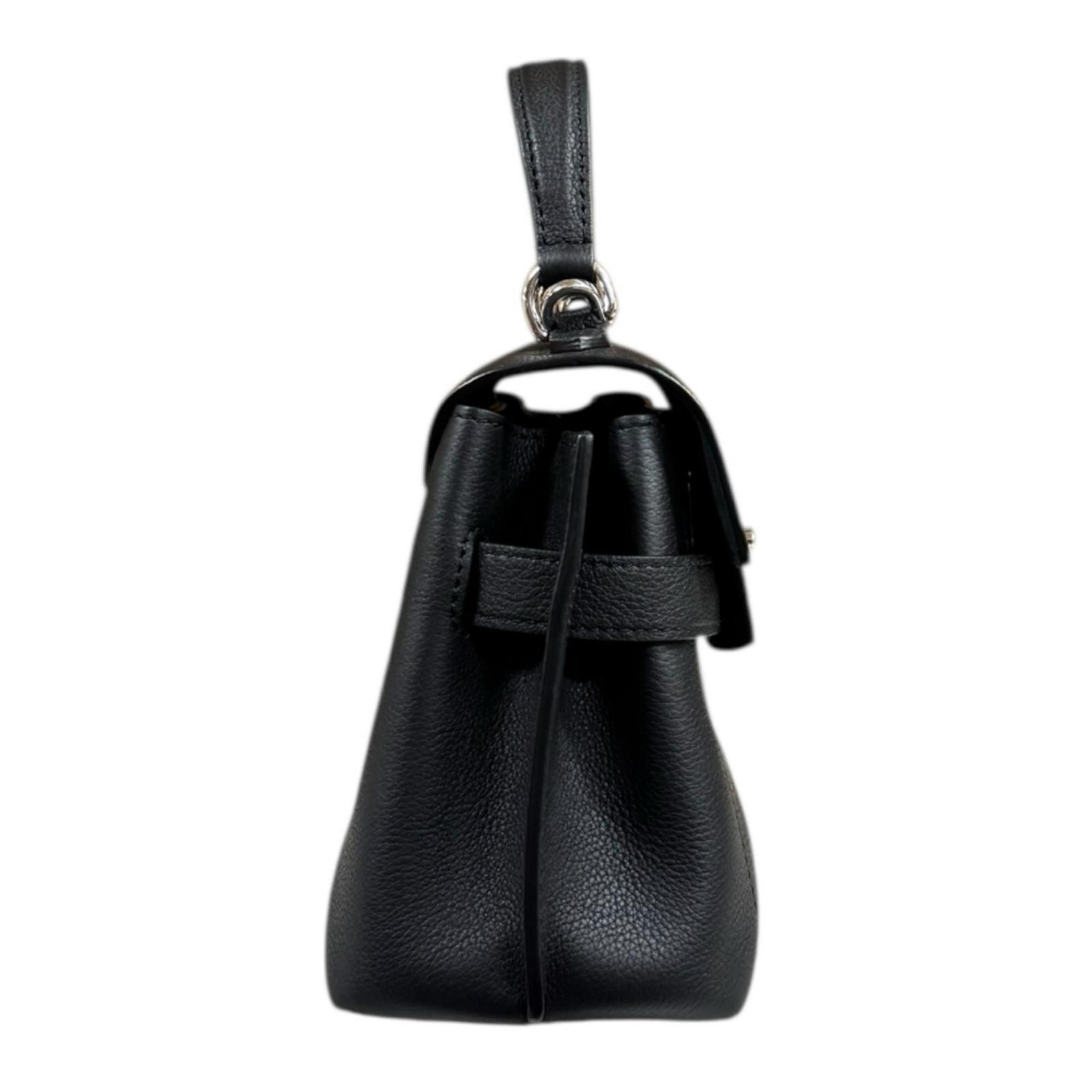 Louis Vuitton Louis Vuitton Lock Me Ever MINI Shoulder Bag, Leather, M20997, Black, Women's, LOUIS VUITTON Size ONE SIZE - 4 Thumbnail