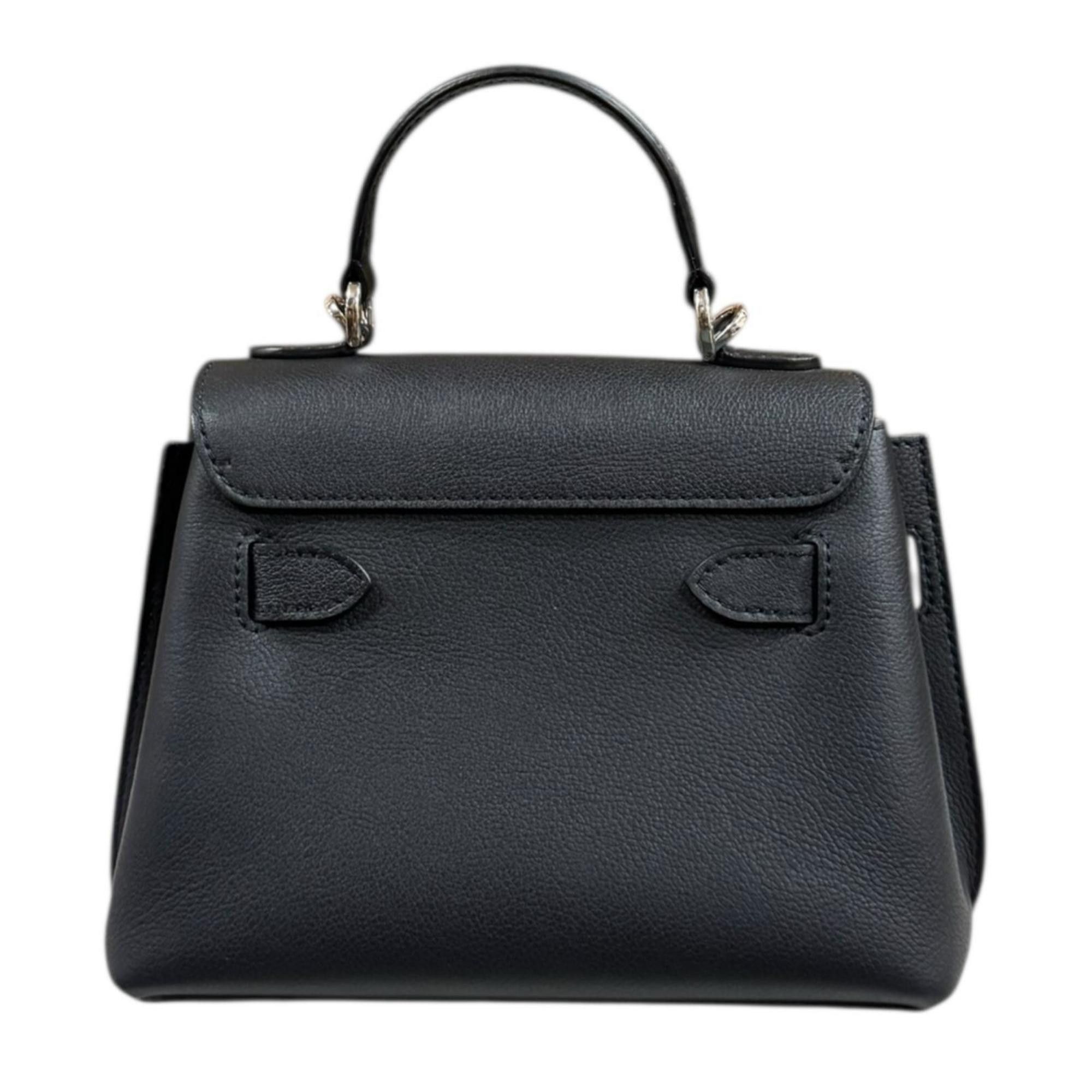 Louis Vuitton Louis Vuitton Lock Me Ever MINI Shoulder Bag, Leather, M20997, Black, Women's, LOUIS VUITTON Size ONE SIZE - 3 Thumbnail