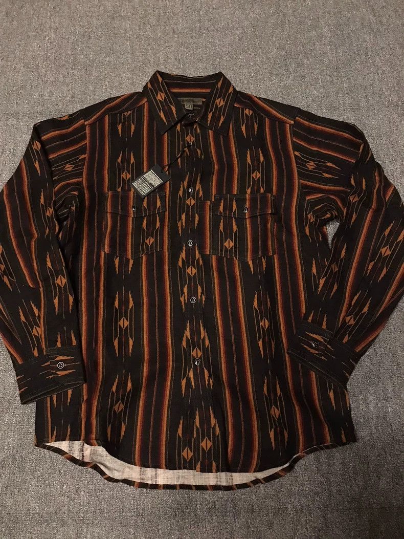 Kapital Kountry Nigel Cabourn Indian Style Linen Shirt - dmc Size US M / EU 48-50 / 2 - 3 Thumbnail