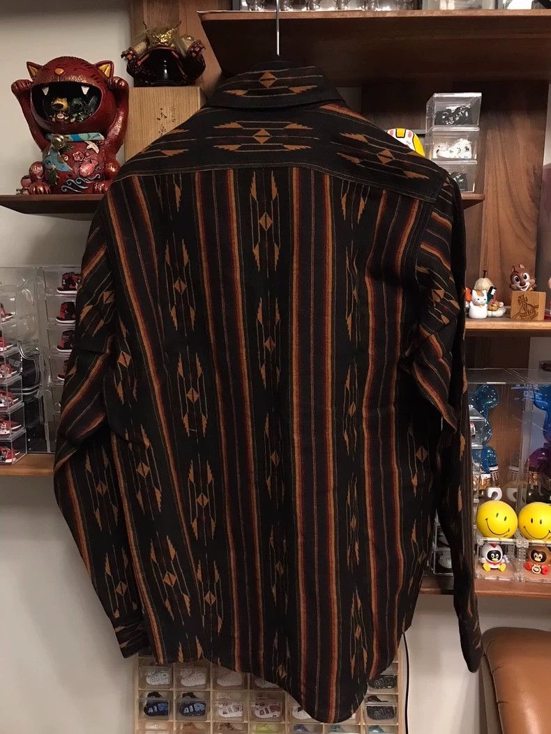 Kapital Kountry Nigel Cabourn Indian Style Linen Shirt - dmc Size US M / EU 48-50 / 2 - 2 Thumbnail