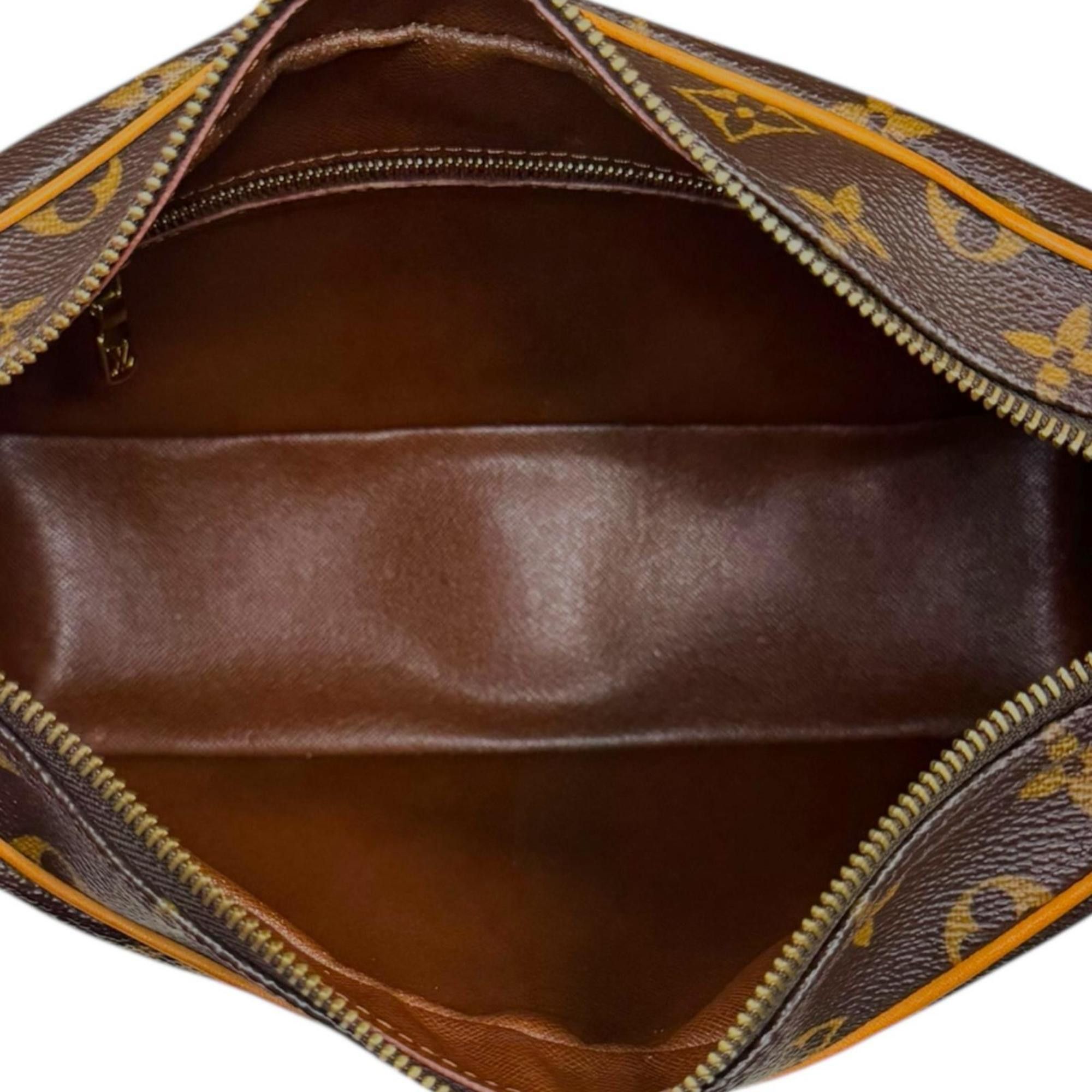 Louis Vuitton Louis Vuitton Boulogne 30 Monogram Shoulder Bag, Canvas M51265, Brown, Women's, LOUIS VUITTON Size ONE SIZE - 6 Thumbnail
