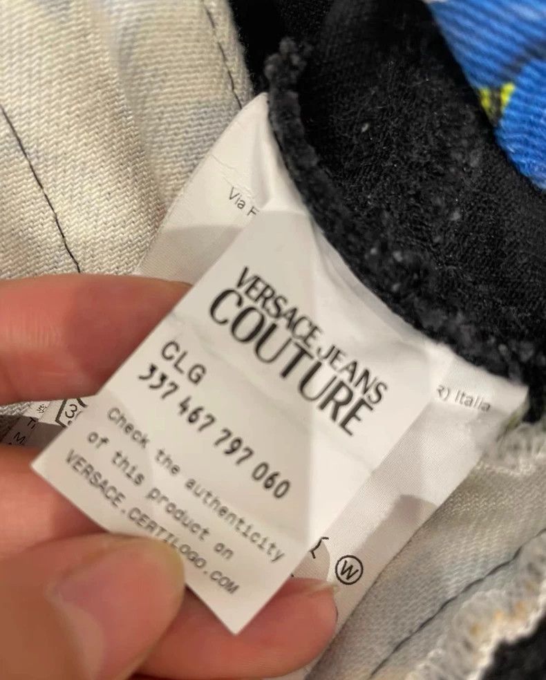 Versace Versace Jungle Couture Denim Jacket - dmc Size US M / EU 48-50 / 2 - 5 Thumbnail
