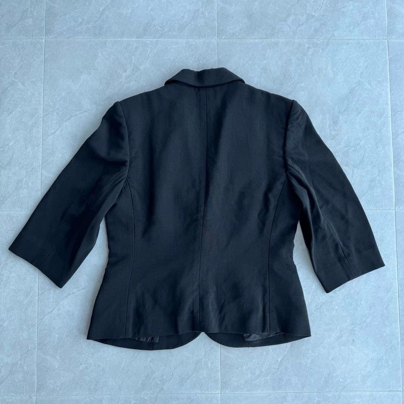 Saint Laurent Paris YSL Vintage Black Blazer Size 38 - dmc Size US M / EU 48-50 / 2 - 6 Thumbnail