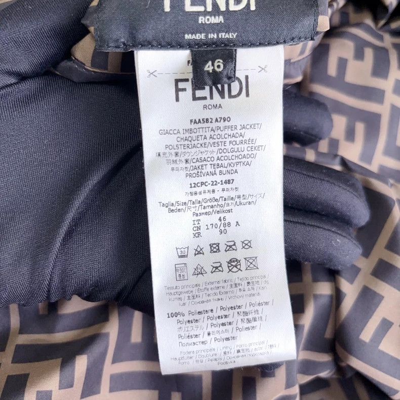 Fendi Fendi Reversible Down Jacket - dmc Size US XL / EU 56 / 4 - 6 Thumbnail