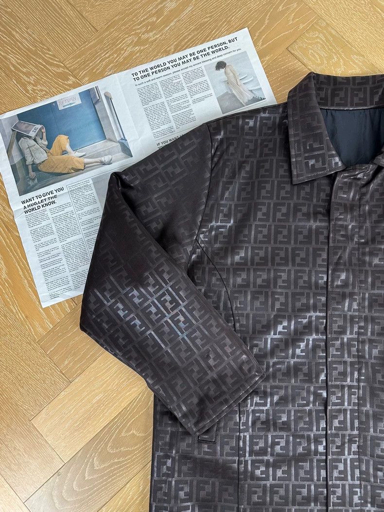 Fendi FENDI FF Logo Reversible Trench Coat - dmc Size US M / EU 48-50 / 2 - 6 Thumbnail