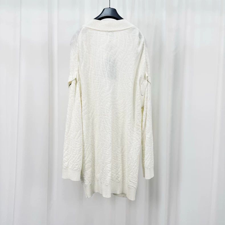 Fendi Fendi Monogram Relief Cardigan - dmc Size US M / EU 48-50 / 2 - 2 Thumbnail
