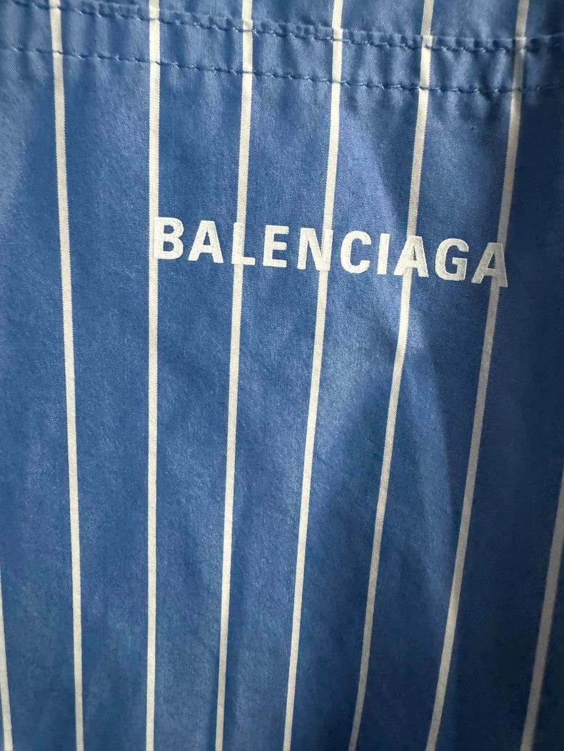 Balenciaga Balenciaga Blue Stripe Light Jacket - dmc Size US L / EU 52-54 / 3 - 3 Thumbnail