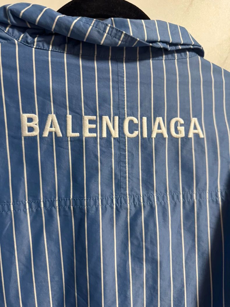 Balenciaga Balenciaga Blue Stripe Light Jacket - dmc Size US L / EU 52-54 / 3 - 7 Thumbnail