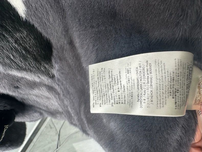 FENDI Mink Zip Jacket Size 46 - dmc