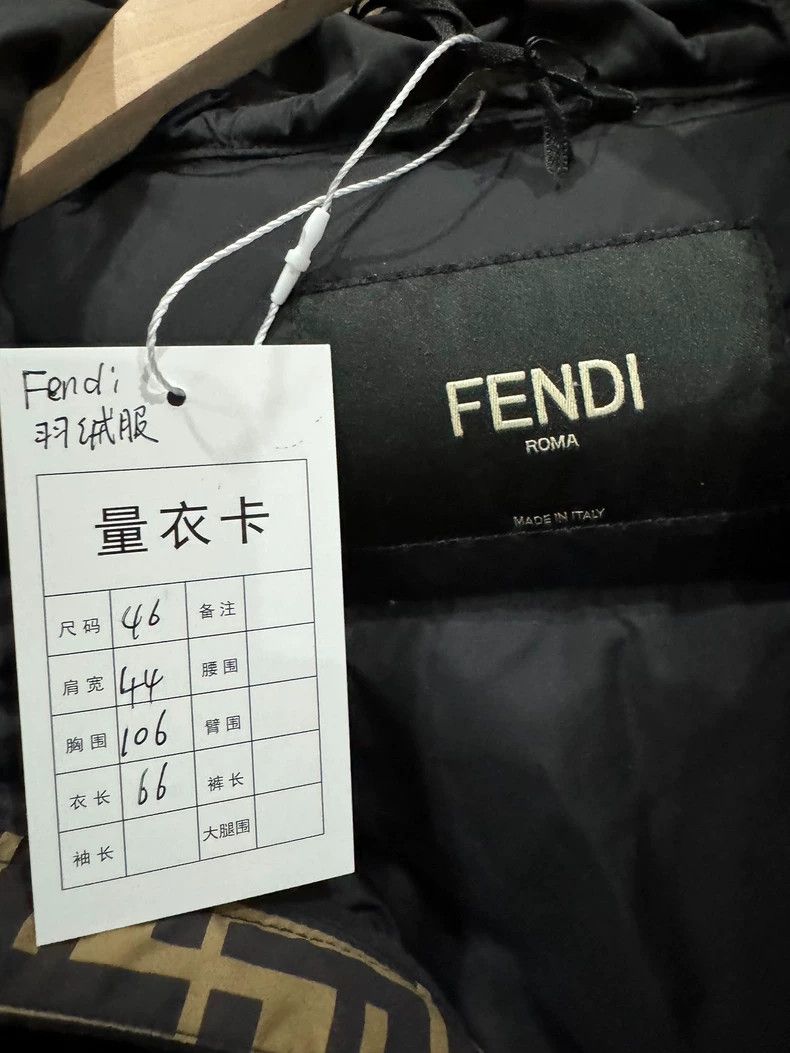 Fendi Fendi Monogram Down Jacket - dmc Size US M / EU 48-50 / 2 - 4 Thumbnail