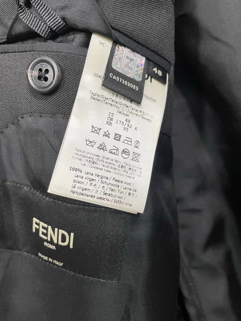 Fendi FENDI Wool Single Breasted Blazer - dmc Size US M / EU 48-50 / 2 - 9 Thumbnail