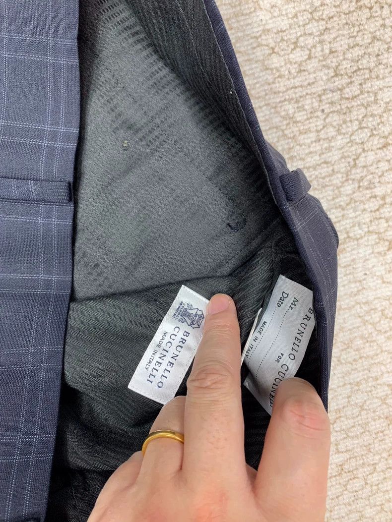 Brunello Cucinelli Brunello Cucinelli Wool Formal Trousers - dmc Size US 38 / EU 54 - 7 Thumbnail