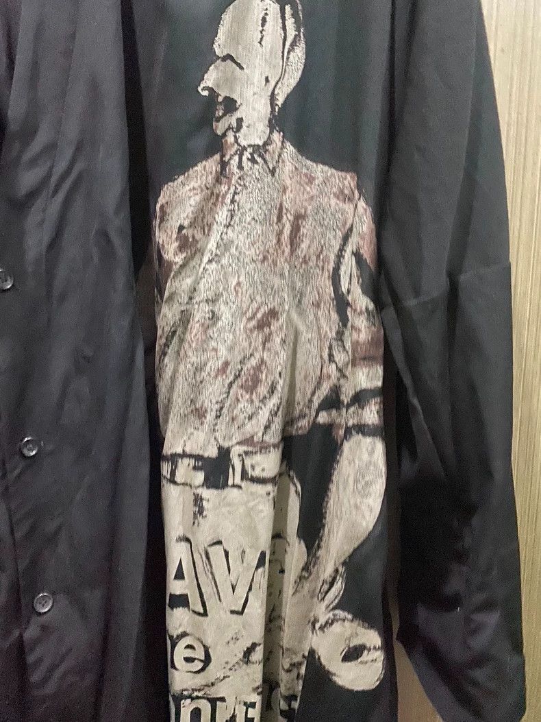 Yohji Yamamoto Yohji Yamamoto Asymmetric Wool Robe Coat - dmc Size US S / EU 44-46 / 1 - 4 Thumbnail