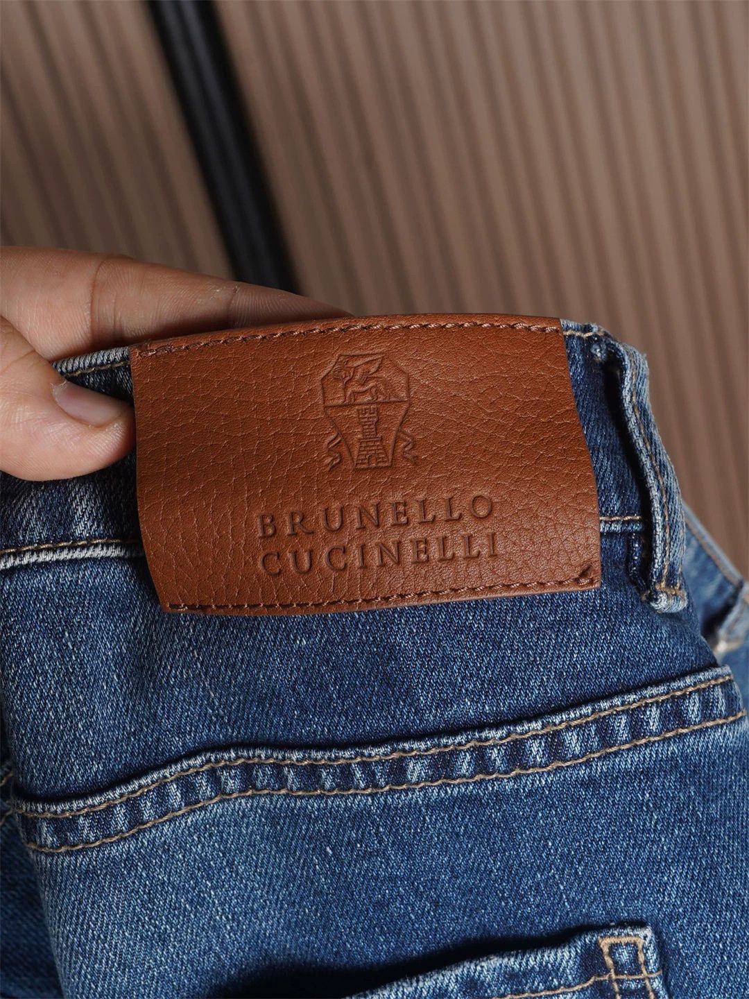 Brunello Cucinelli Brunello Cucinelli Men's Slim Straight Jeans - dmc Size US 36 / EU 52 - 5 Thumbnail