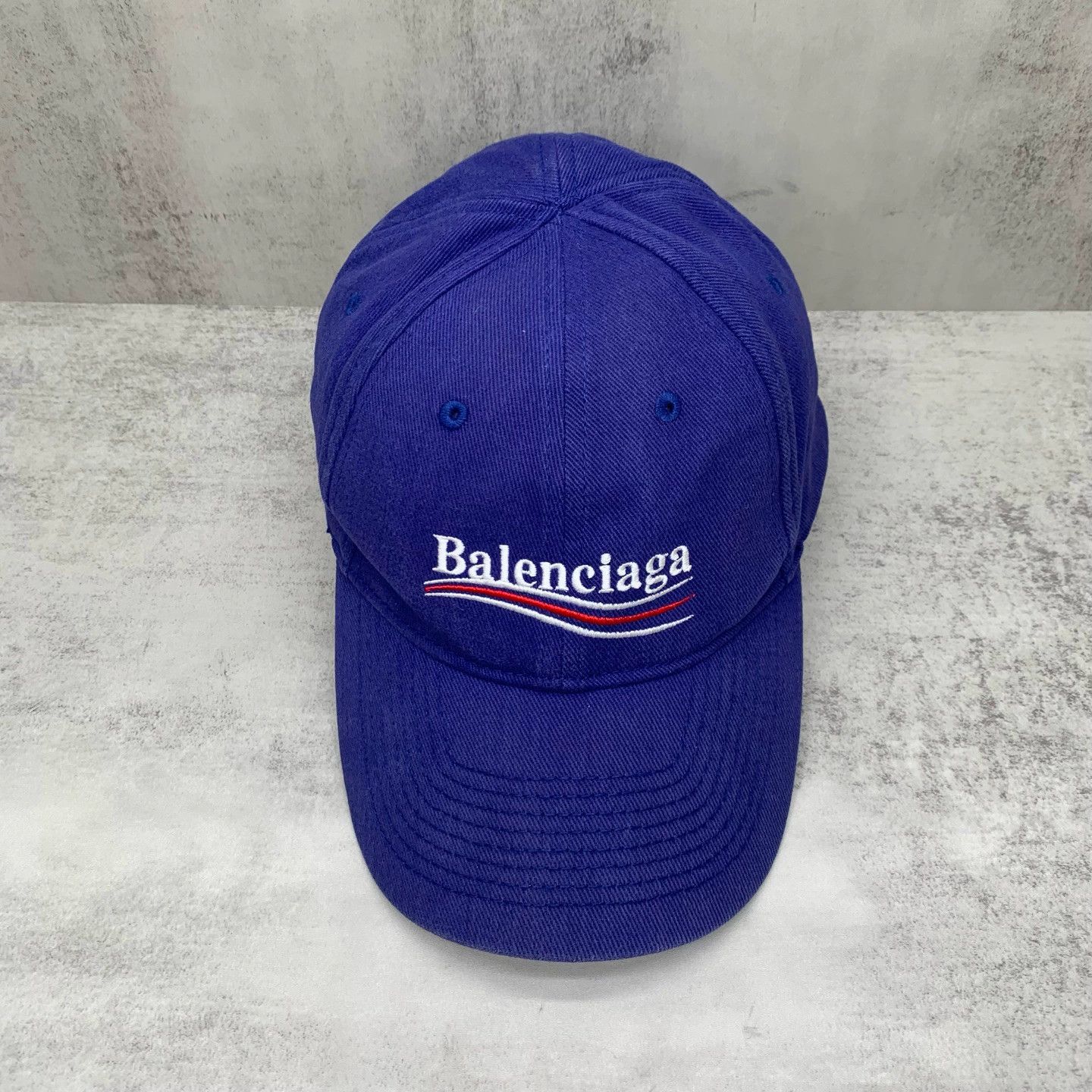 Balenciaga Balenciaga Blue Coke Baseball Cap - dmc Size ONE SIZE - 9 Thumbnail