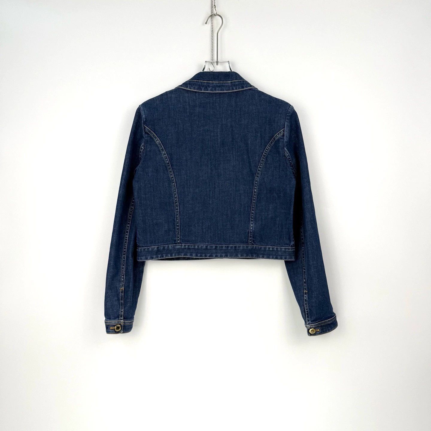 Louis Vuitton LV Washed Blue Denim Jacket Metal Logo - dmc Size US M / EU 48-50 / 2 - 4 Thumbnail