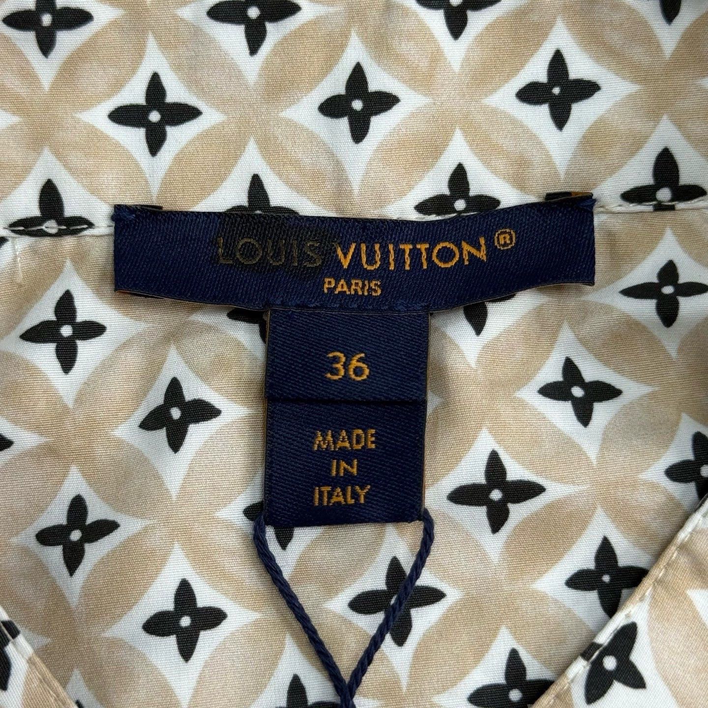 Louis Vuitton Louis Vuitton Monogram Print Shirt - dmc Size US M / EU 48-50 / 2 - 5 Thumbnail
