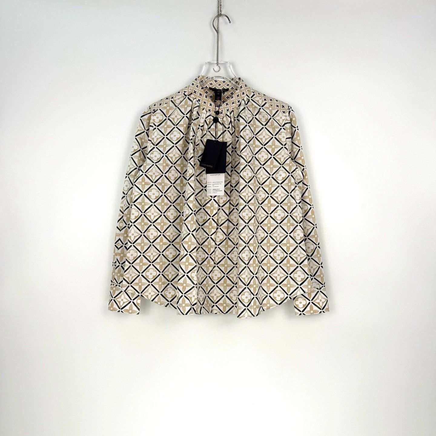 Louis Vuitton Louis Vuitton Monogram Print Shirt - dmc Size US M / EU 48-50 / 2 - 3 Thumbnail