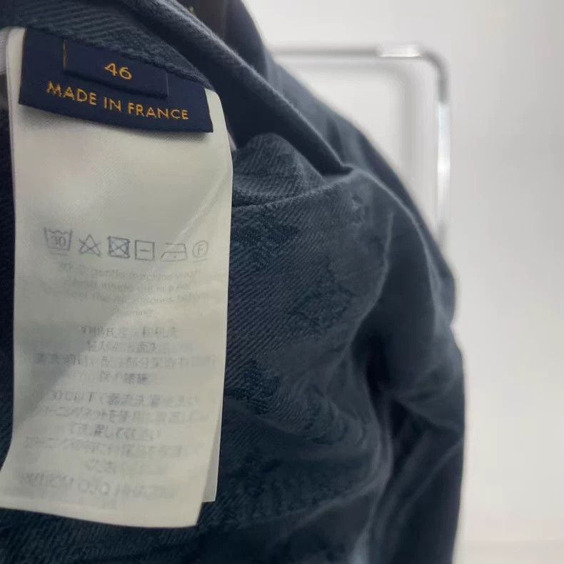 Louis Vuitton Louis Vuitton Blue Monogram Denim Jacket - dmc Size US M / EU 48-50 / 2 - 5 Thumbnail