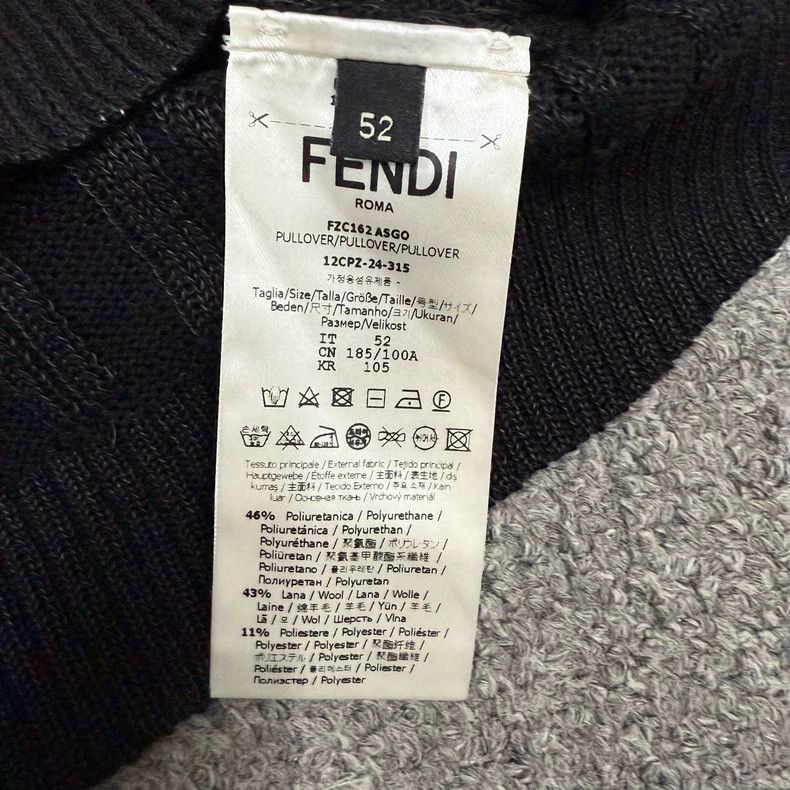 Fendi Fendi Black Short Sleeve Polo Shirt - dmc Size US M / EU 48-50 / 2 - 4 Thumbnail