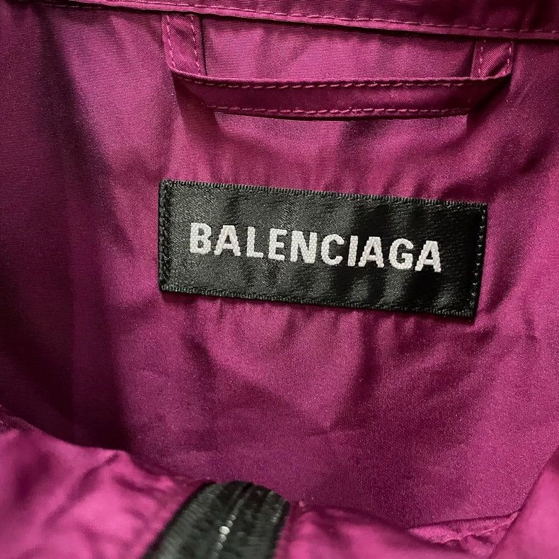 Balenciaga Balenciaga Colorblock Logo Varsity Jacket - dmc Size US L / EU 52-54 / 3 - 3 Thumbnail