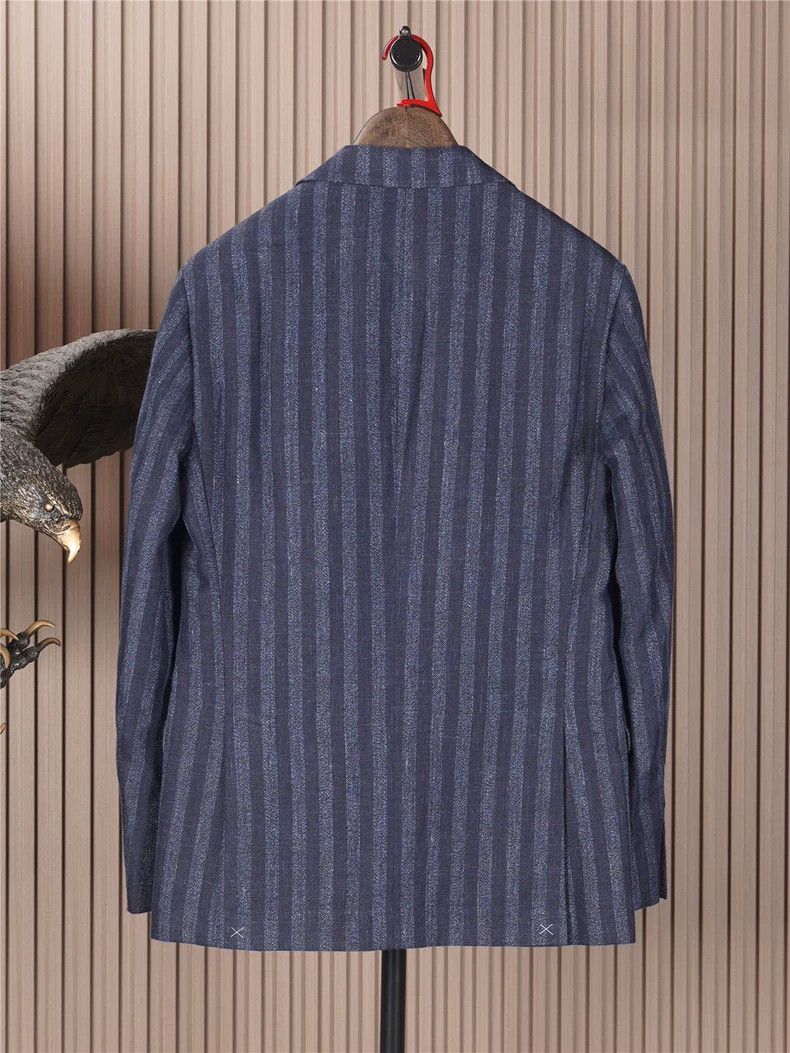 Brunello Cucinelli Brunello Cucinelli Alpaca Linen Blazer - dmc Size US M / EU 48-50 / 2 - 3 Thumbnail