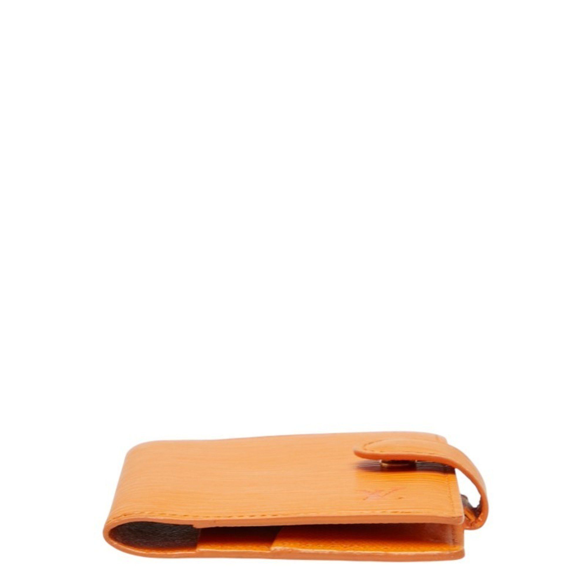 Louis Vuitton Louis Vuitton Epi Agenda Mini Planner Cover R2007H Mandarin Orange Leather Women's LOUIS VUITTON Size ONE SIZE - 4 Thumbnail