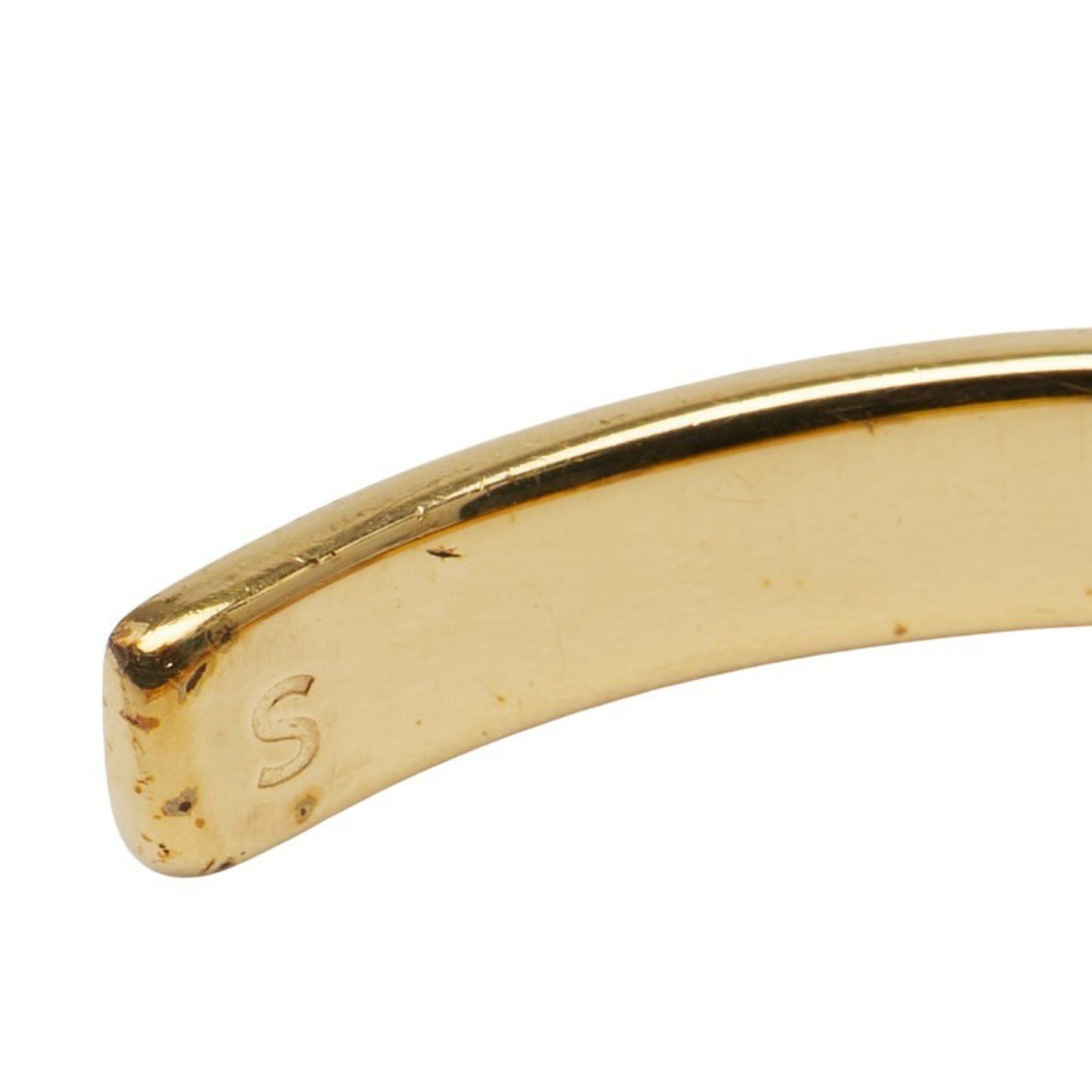 Fendi Fendi F is Rhinestone Bracelet, Size: S, Gold Plated, Women's, FENDI Size ONE SIZE - 5 Thumbnail