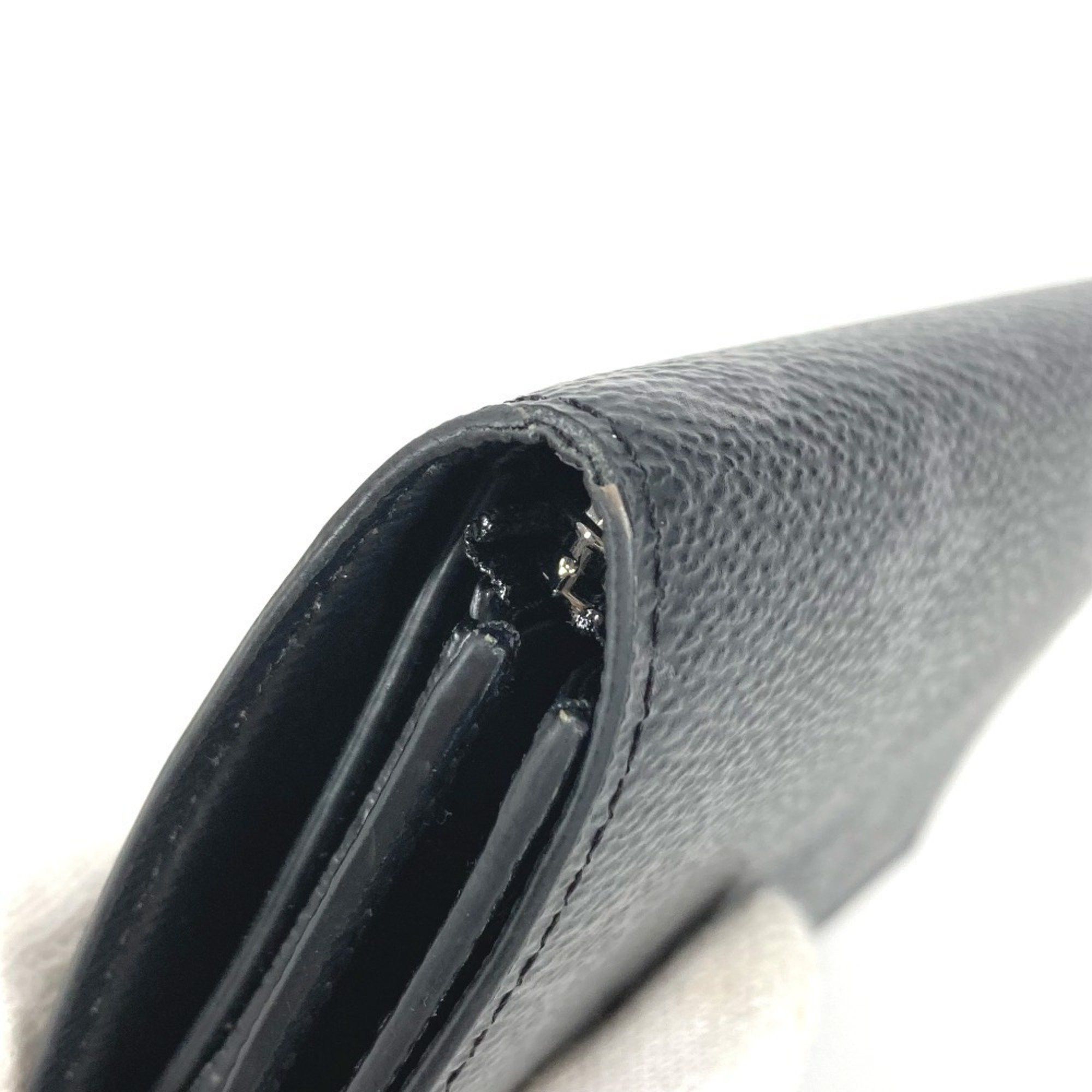 Louis Vuitton LOUIS VUITTON M12598 Monogram Eclipse Victor Wallet, Compact Trifold Canvas, Black, for Men and Women Size ONE SIZE - 8 Thumbnail