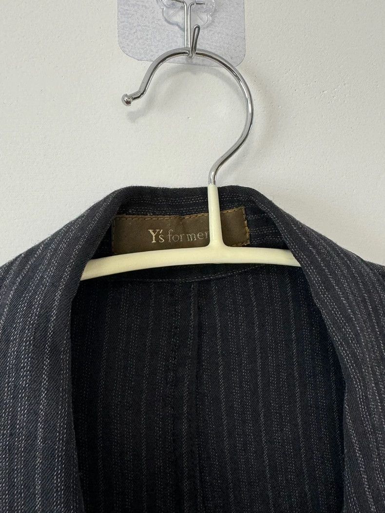Yohji Yamamoto Yohji Yamamoto Y's Men Wool Striped Shirt - dmc Size US L / EU 52-54 / 3 - 3 Thumbnail