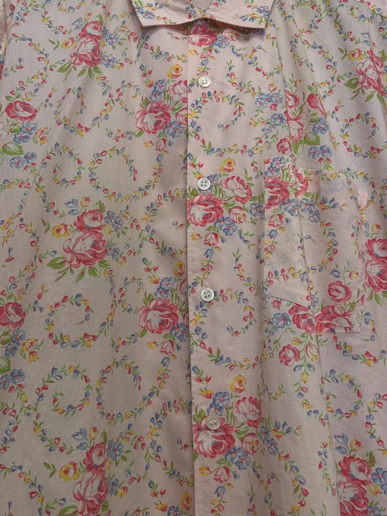 Comme des Garcons Comme des Garcons 1990s Flower Shirt - dmc Size US M / EU 48-50 / 2 - 5 Thumbnail