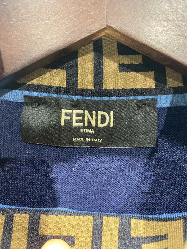 Fendi Fendi Logo Turtleneck Wool Sweater - dmc Size US M / EU 48-50 / 2 - 3 Thumbnail