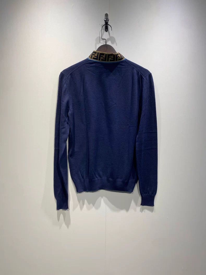 Fendi Fendi Logo Turtleneck Wool Sweater - dmc Size US M / EU 48-50 / 2 - 2 Thumbnail