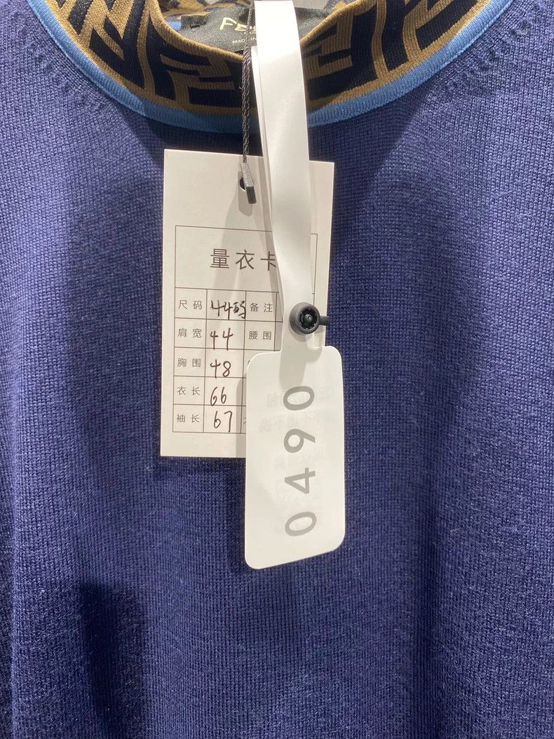 Fendi Fendi Logo Turtleneck Wool Sweater - dmc Size US M / EU 48-50 / 2 - 6 Thumbnail