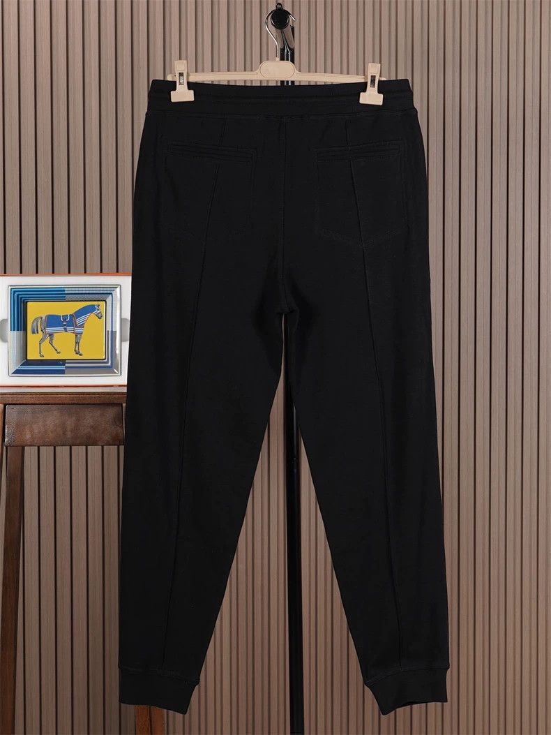 Brunello Cucinelli Brunello Cucinelli Men's Black Sweatpants - dmc Size US 31 - 2 Thumbnail