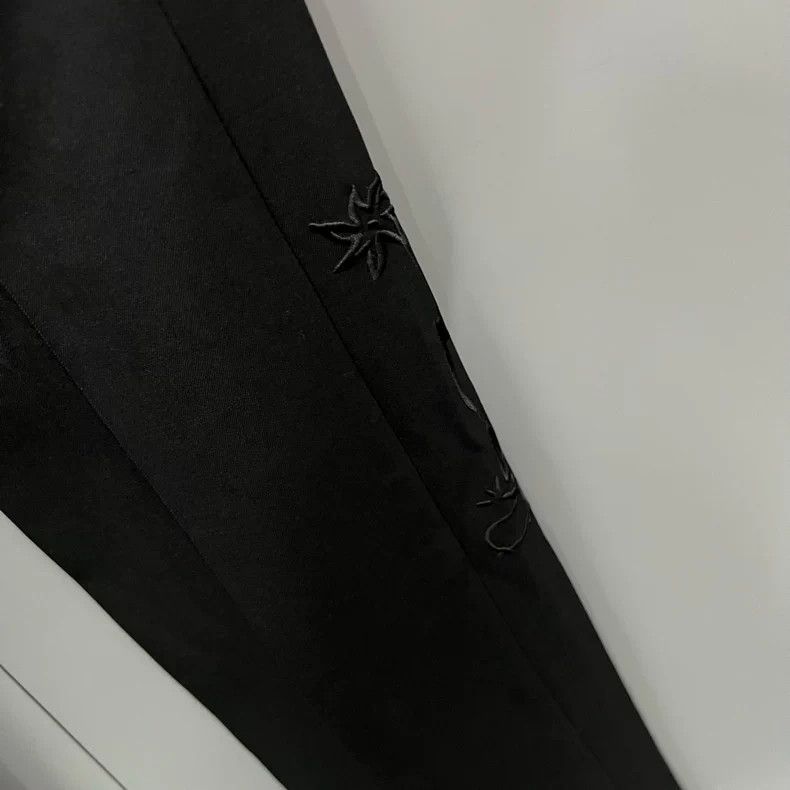 Dior Dior x Travis Scott Embroidered Logo Trousers - dmc Size US 36 / EU 52 - 3 Thumbnail