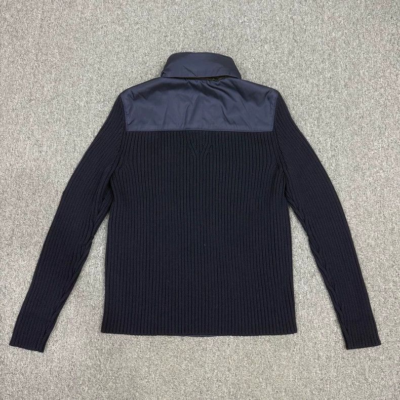 Prada Prada Nylon Knit Triangle Logo Jacket - dmc Size US M / EU 48-50 / 2 - 2 Thumbnail