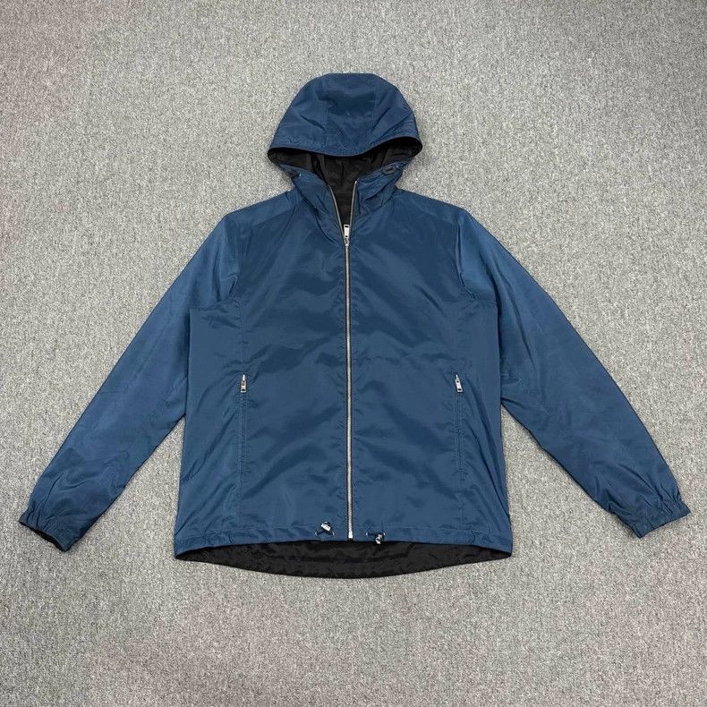 Prada Prada Reversible Nylon Jacket Black Blue - dmc Size US L / EU 52-54 / 3 - 2 Thumbnail