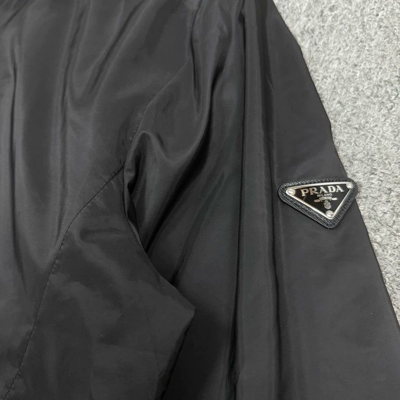 Prada Prada Reversible Nylon Jacket Black Blue - dmc Size US L / EU 52-54 / 3 - 3 Thumbnail