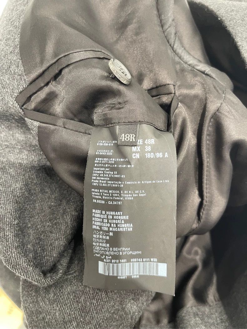 Prada Prada Wool Blazer Size 48 - dmc Size US L / EU 52-54 / 3 - 8 Thumbnail