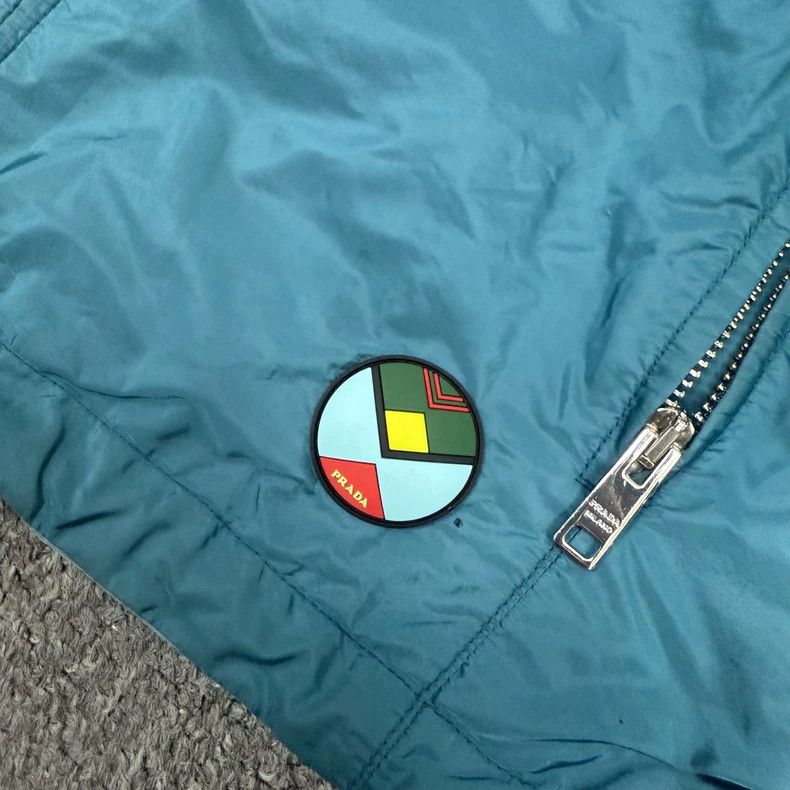 Prada Prada Reversible Nylon Jacket Blue - dmc Size US M / EU 48-50 / 2 - 3 Thumbnail