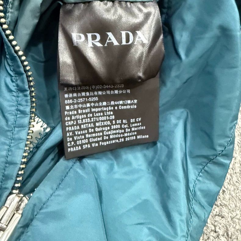 Prada Prada Reversible Nylon Jacket Blue - dmc Size US M / EU 48-50 / 2 - 4 Thumbnail