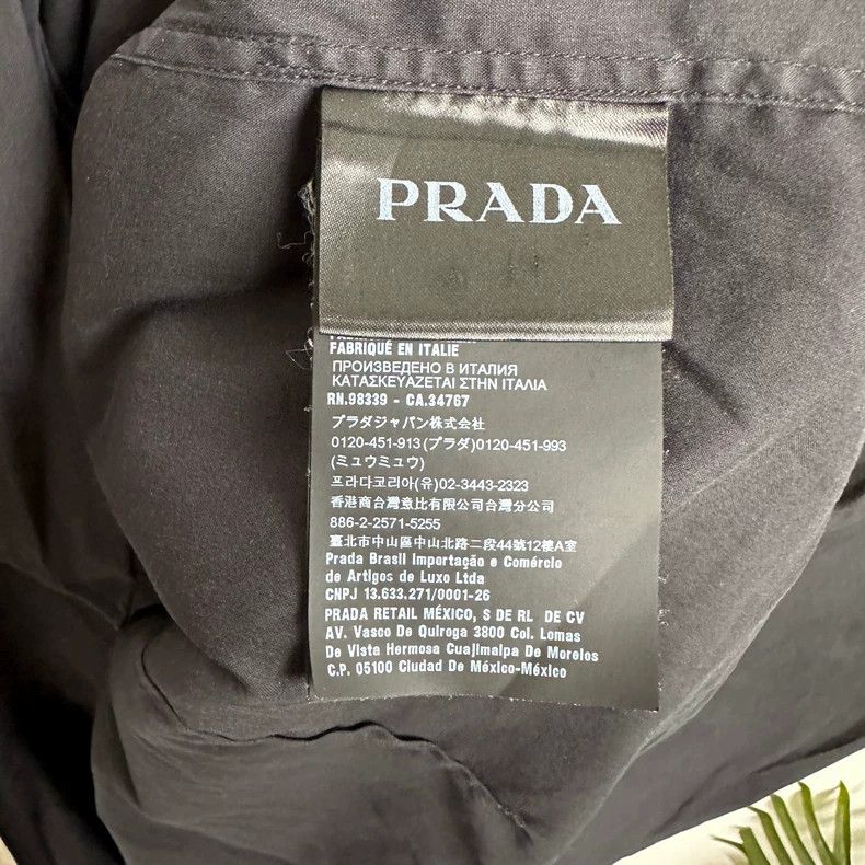Prada Prada Black Long Sleeve Shirt - dmc Size US M / EU 48-50 / 2 - 4 Thumbnail